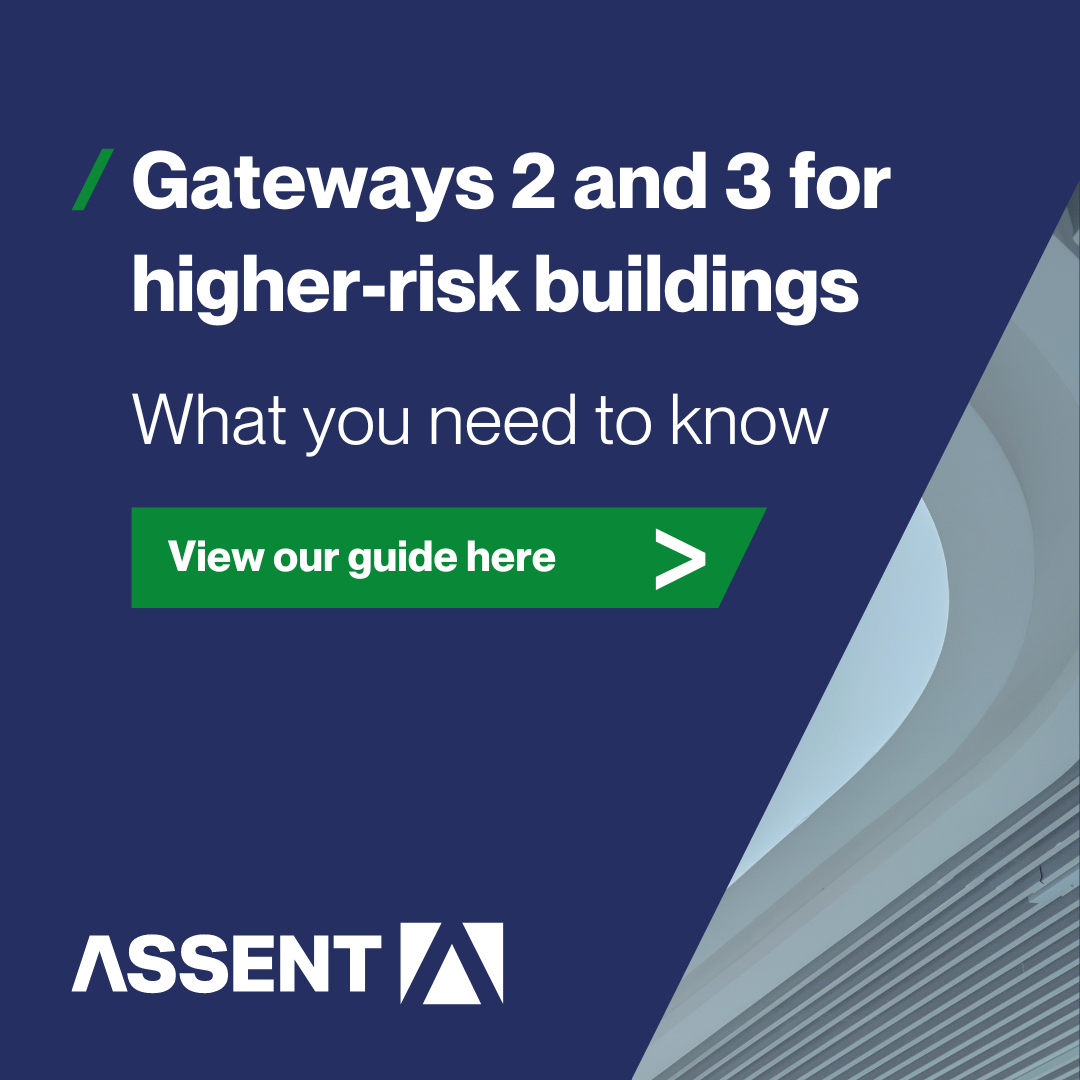 Gateways 2 and 3 for higher-risk buildings 